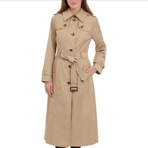 London Fog Women's Tan Trench Coat